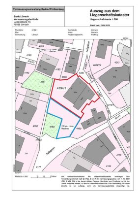 Bebautes Grundstück in Lö-Stetten, § 2 Denkmalschutz