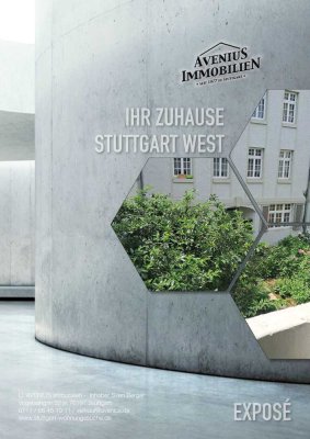 Gemütliche  & teilrenovierte 3-Zimmer Wohnung im schönen Stuttgarter Westen