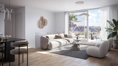 THE TEMPTATION - Traumhafte Maisonette Wohnung mit Terasse &amp; Balkon - 3 Zimmer