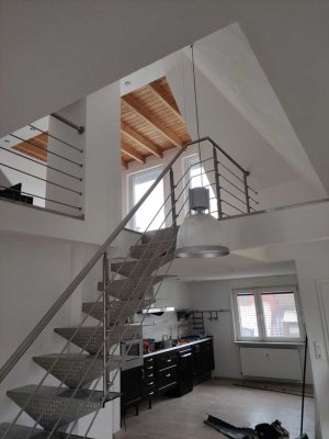 Dachterassen Wohnung mit Blick über Fulda