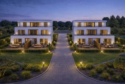 Großzügige Terrassenwohnung mit 16 x 3,5 m Südterrasse & Loggia | Ruhrtal Terrassen | Bochum-Stiepel