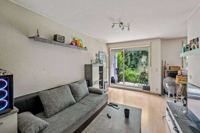 Einzimmerwohnung mit eigenem Gartenanteil in ruhiger und zentraler Lage von Offenbach