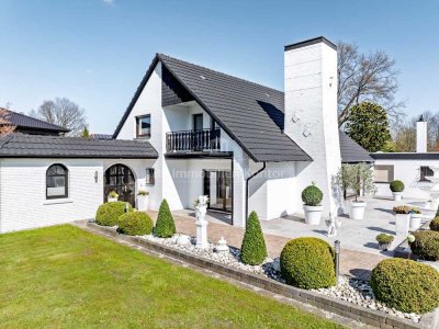 Beeindruckendes Wohnhaus in zentraler Lage von Papenburg mit einem großzügigen Grundstück