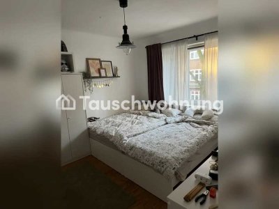 Tauschwohnung: Mind. 3 Zimmer gegen 2 Zimmer Altbau im Bezirk Eimsbüttel