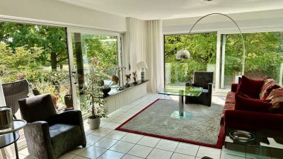 Exklusives Einfamilienhaus mit Traumgarten und Weitblick in ruhiger Lage