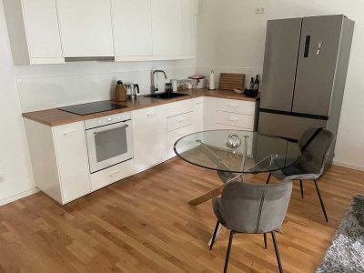 Neuwertige 2-Zi-Wohnung mit Einbauküche und Terrasse in Hamburg Bergedorf