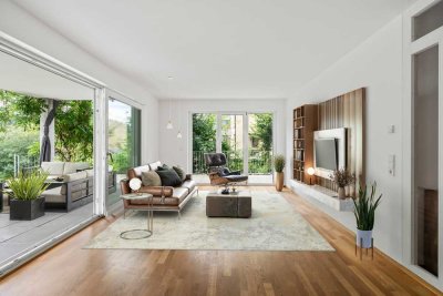 Bezugsfreie 4-Zimmer Wohnung mit großer Terrasse und Garten, Bj. 2016