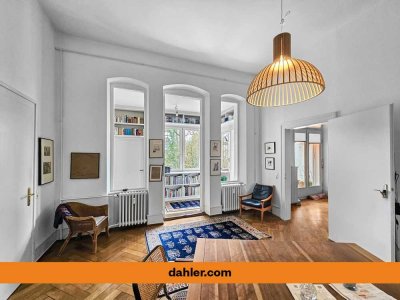 Exklusives Wohnen im Herzen von Karlsruhe - Stilvolle Beletage-Wohnung im denkmalgeschützten Altbau