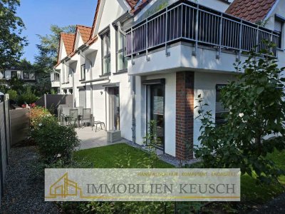 TOP-3-Zimmer-EG-Wohnung !
Zentrale, helle, große Wohnung+Sonnenterrasse & PKW-Stellplatz BARRIEREFR