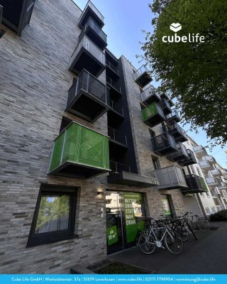 2er- WG mit Dachterrasse in Düsseldorf - Derendorf  "Leben mit Skyline - Blick"