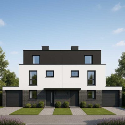 Hier entsteht Ihr neues Zuhause! Doppelhaushälfte Nähe Auberg