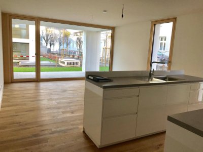 Provisionsfrei - Exklusive 2 Zimmer-Gartenwohnung im Stadtzentrum, Baujahr 2020