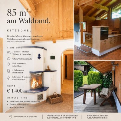 � Wohnen am Waldrand in Kitzbühel