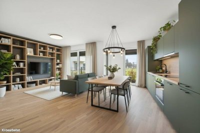 PROVISIONSFREI! Durchdacht geplante 3-Zimmer-Gartenwohnung | Schrank- und Abstellraum | Sofort vermietbar