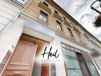 Mehrfamilienhaus im Zentrum von Wurzen I Garage I 2 Gewerbeeinnheiten + 2 Wohneinheiten