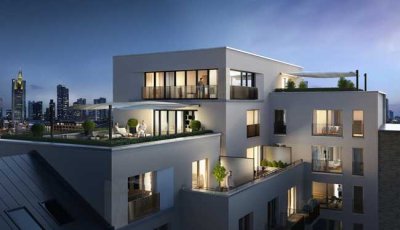 Modernes Stadtleben | 2-Zimmer-Studio-Wohnung mit großer Dachterrasse | KfW-55-Standard