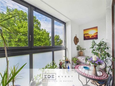 Energieeffizient & stilvoll: 3-Zimmer-Wohnung mit Aufzug, Wintergarten und Garage