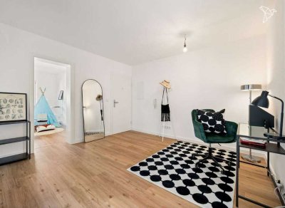 LEBEN AM WALDRAND � Bezugsfertige 3-Zimmer-Wohnung mit Balkon und Garten in Wiesbaden-Medenbach!