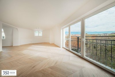 Luxus-Dachgeschoß-Wohnung in exklusiver Lage – 178 m² mit Dachterrasse und Panoramablick über Wien