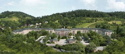2-Zimmer-Souterrain-Wohnung mit Terrasse in THE BERGSTRASSE SPORTS & COUNTRY CLUB