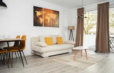 Wohnen an der Schlachte - Exklusive, vollmöblierte Neubauwohnung mit Balkon in Bestlage von Bremen