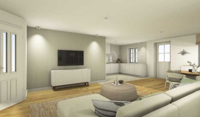 Neubau unter Reet am Stillen Dorf