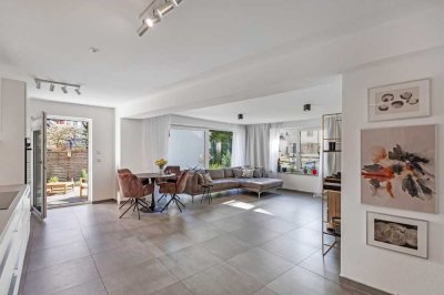 Helle Gartenwohnung mit Terrasse. Zentral, ruhig, sofort bezugsbereit