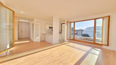 Helle, ruhige, Dachgeschosswohnung mit 2 Terrassen