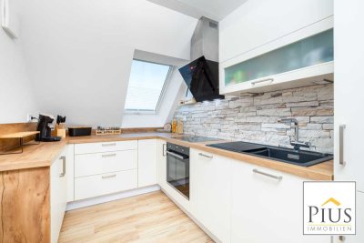 Stilvolles Wohnen! Barrierefreie 3-Zi.-Whg., Bj. 2019, KfW55, Terrasse, incl. EBK u. TG-Stellpl.
