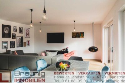 Hochwertige 4-Zi.-Maisonette-Wohnung mit zwei Balkonen und EBK in Seenähe