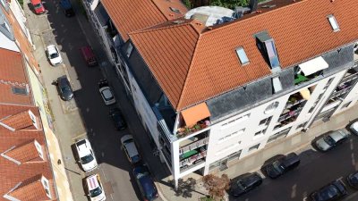 Wohnen über zwei Etagen im kreativen Leipziger Westen