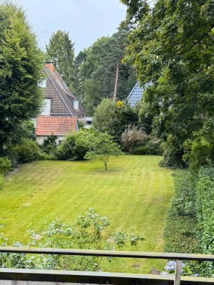 Helle, ruhige 3-Zimmerwohnung im 1. Obergeschoss nahe Bürgerpark mit 2 Balkonen, Gemeinschaftsgarten
