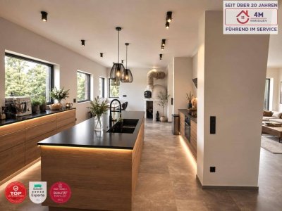 Exklusives Designerhaus mit großzügigem Garten und Pizzaofen in absoluter Ruhelage!