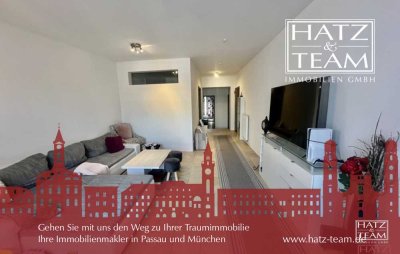 Moderne 2-Zimmer-Wohnung mit großzügiger Dachterrasse und tollem Blick auf den Passauer Dom!