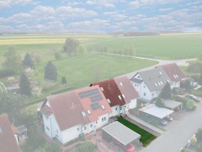 Doppelhaushälfte mit Gartenpanorama in Markersdorf