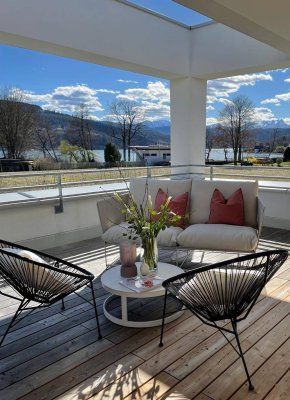 Erstbezug! Traumhafte Wohnung mit Seezugang, großer Terrasse und wunderschönem Blick