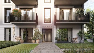 1,5-Zimmer-Wohnung mit Dachterrasse in West-Ausrichtung