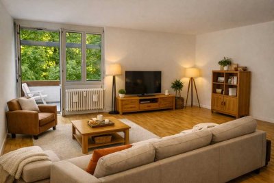 Exklusive 3‑Zi.-Wohnung in Bogenhausen - hochwertig saniert, sofort verfügbar, Top-Lage
