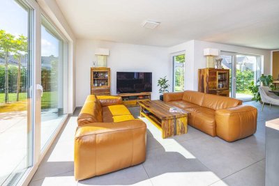 Energieeffizientes Wohnen mit Designanspruch – auf einer Ebene und darüber hinaus.