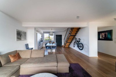 Moderne Maisonette-Wohnung, in Top Lage in Bilk