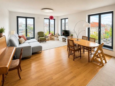 Moderne 4-Zimmer-Wohnung in der Uhlandstraße Berlin-Wilmersdorf - 97 m², 6. OG, Einbauküche, 2 Bäder