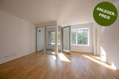 Bella Vista: Wohngenuss de luxe mit Parkblick und sonniger Loggia