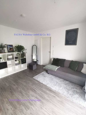 Für Einzelperson ab 01.08./16.08.: 2 ZW mit Balkon in Niedrigenergiehaus (Neubau 2018).