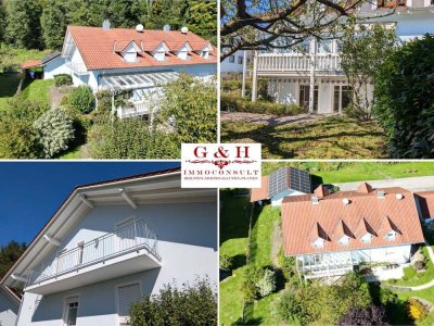 Großzügig geschnittene, ruhig gelegene DHH (ENDHAUS) mit kleinem Gäste-Appartement, Wintergarten