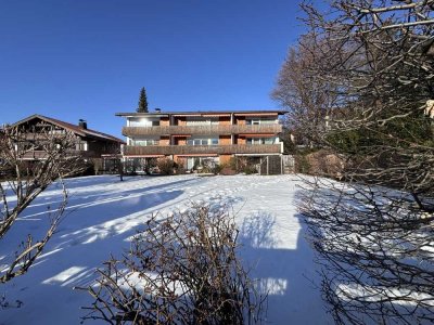 Zentral, hell, einzigartig – Ihre 2-Zimmer-Wohnung mit Seeblick in Schliersee