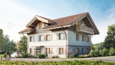 Nur einen Steinwurf vom Staffelsee entfernt! 2-Zi.-Erdgeschosswhg. mit Terrasse und Hobbyraum (WE 2)