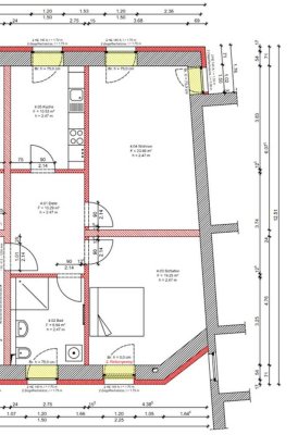 Erstbezug nach Sanierung: Attraktive 2-Zimmer-Wohnung mit gehobener Innenausstattung in Breydin