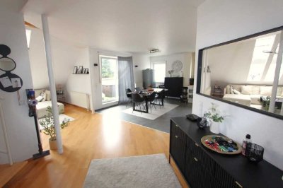 albero:) einfach g***e 3-Zimmer-Studio-Maisonette mit Loggia und Tiefgarage