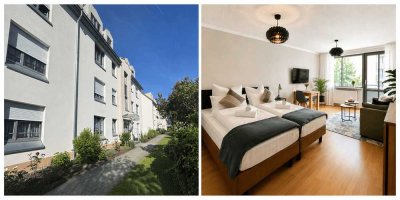 Business-Wohnen in Dresden-Zschertnitz: Möblierte 2-Zimmer-Wohnung - Balkon & Tiefgaragenstellplatz