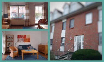 Freundliche 2-Zimmer-Wohnung mit Balkon und Einbauküche in Laboe